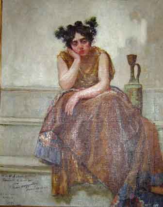 Juan Luna Figura femenina